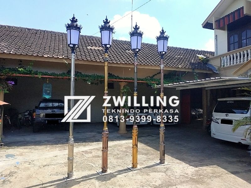 Tiang Lampu Besi Lebih Murah Berkualitas Zwilling Lampu