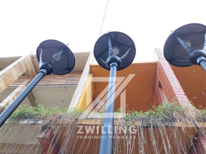 tiang lampu hias jalan