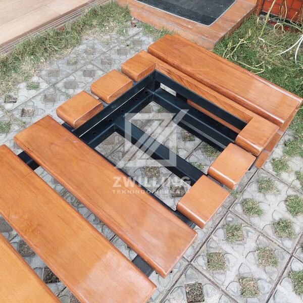 bangku minimalis dari besi