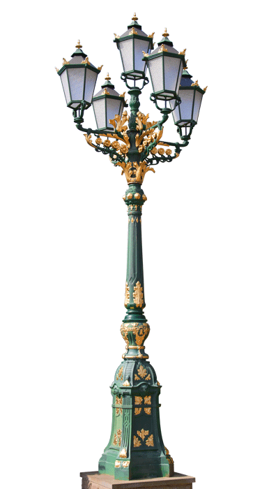 Jual Tiang Lampu Taman Kota Antik, Klasik & Dekoratif - Zwilling Lampu