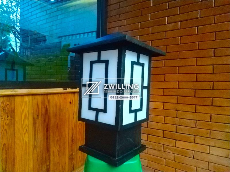 Lampu Pilar Outdoor Gaya Jepang Lampu Pilar Outdoor Gaya Jepang